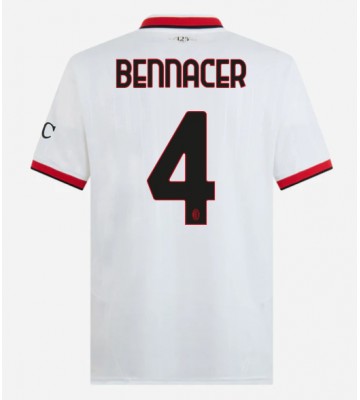 AC Milan Ismael Bennacer #4 Bortatröja 2024-25 Kortärmad